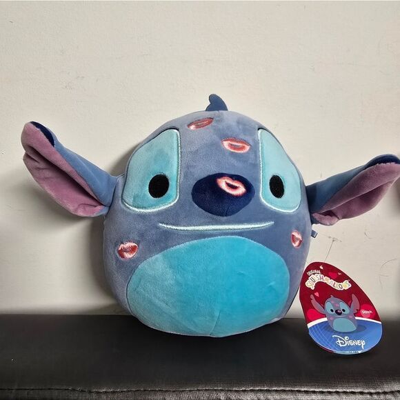 New Valentine's Day Squishmallows Stich Disney Plush Heart 8" Plush Heart - Picture 1 of 4